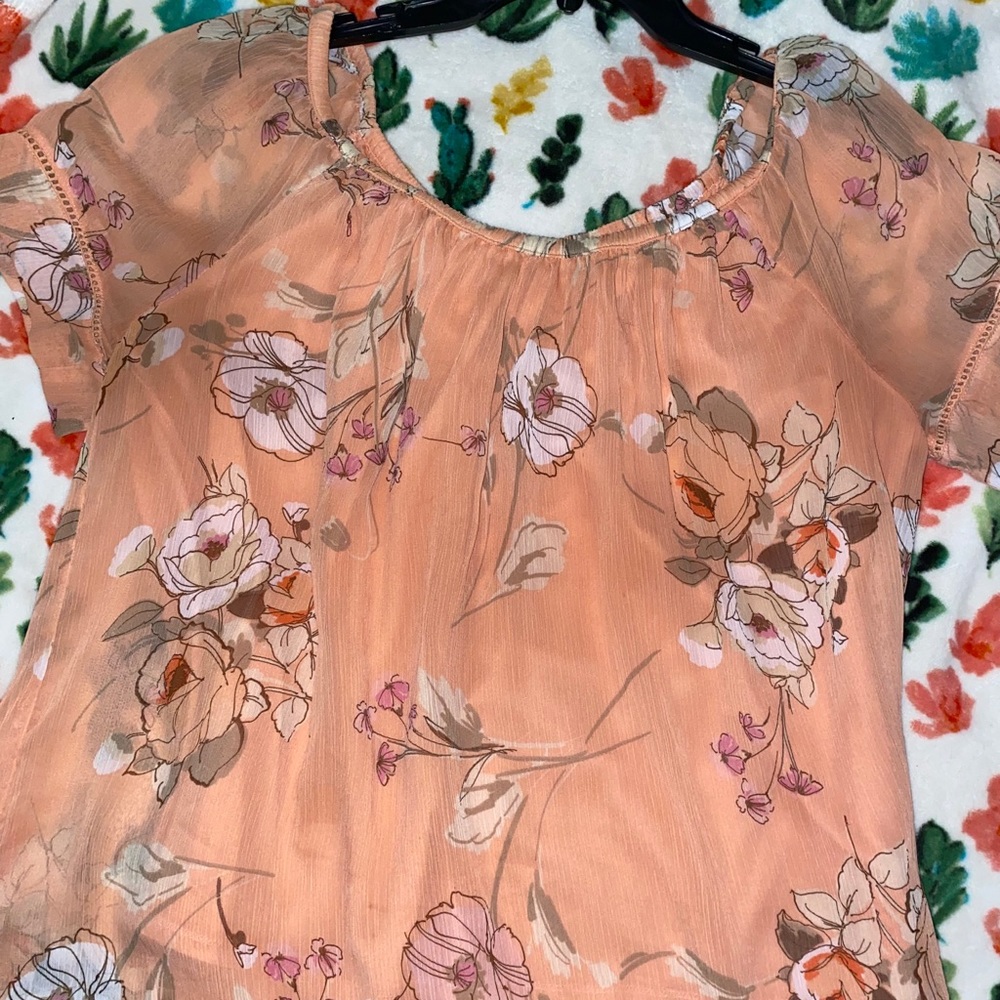 Flowery blouse